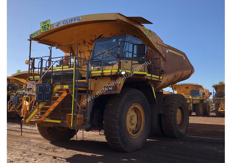 caption Komatsu HD785-7 Dump Truck