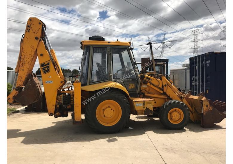 caption 1996 JCB 3CX Fel/Backhoe