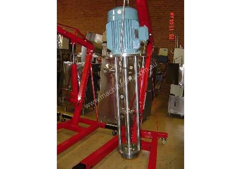 caption High Shear Batch Mixer/Emulsifier