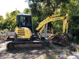 2008 Yanmar - VIO 55-5 Excavator - Vandal covers ,air con cabin ,Yanmar hitch, mud,300,450,and 600mm - picture2' - Click to enlarge