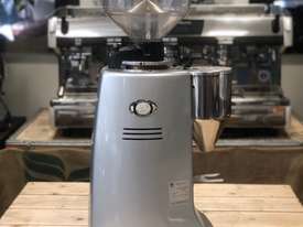 MAZZER ROBUR ELECTRONIC SILVER ESPRESSO COFFEE GRINDER - picture0' - Click to enlarge