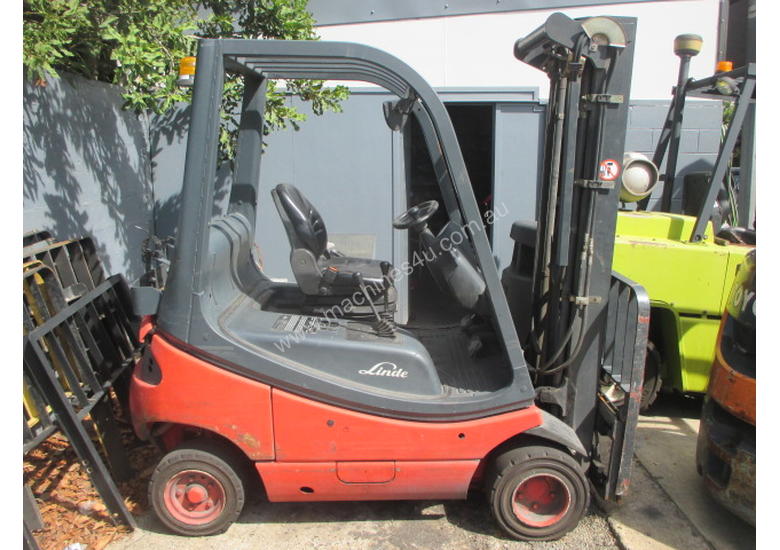 caption 1.6 ton Linde Container Mast Used Forklift