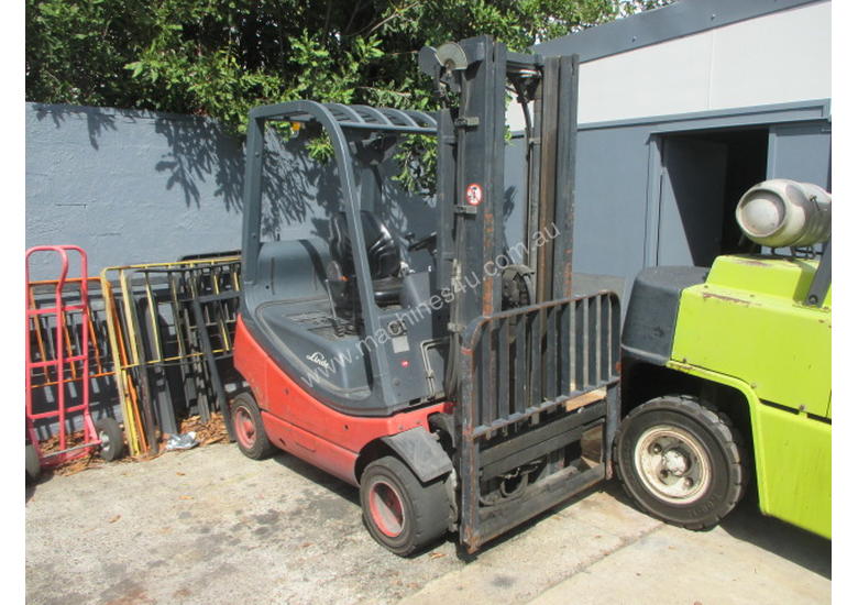 caption 1.6 ton Linde Container Mast Used Forklift