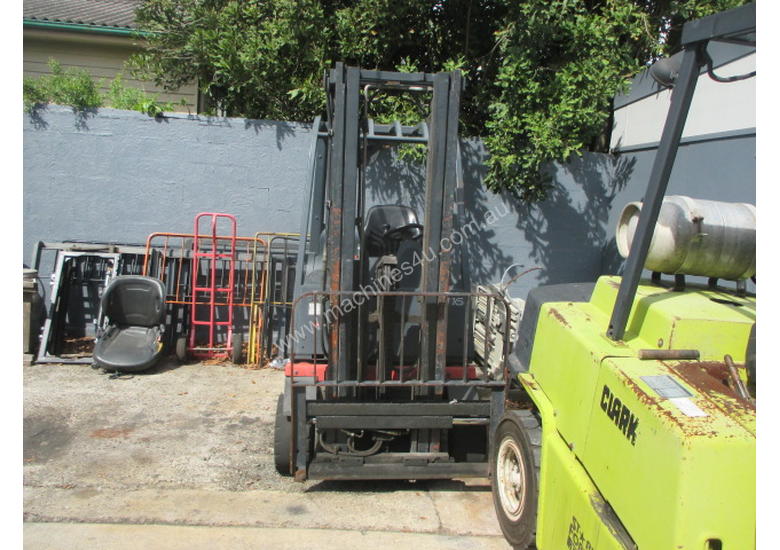 caption 1.6 ton Linde Container Mast Used Forklift