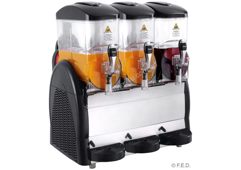 caption FABIGANI-3S Triple 12 Litre Granita and Slushy Machine