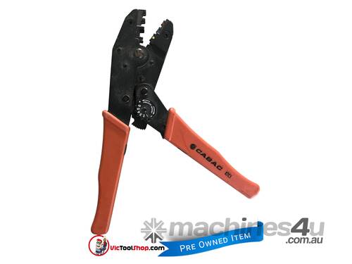 Cabac Pre-Insulated Ratchet Terminal Crimpers RD/BL/YL 0.5mm - 6mm KTC1 