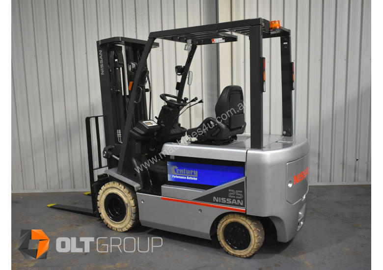 Used 2016 Nissan Nissan T1b 2 5 Tonne Electric Forklift Container Mast 2016 Model Refurbished Battery Counterbalance Forklifts In Listed On Machines4u