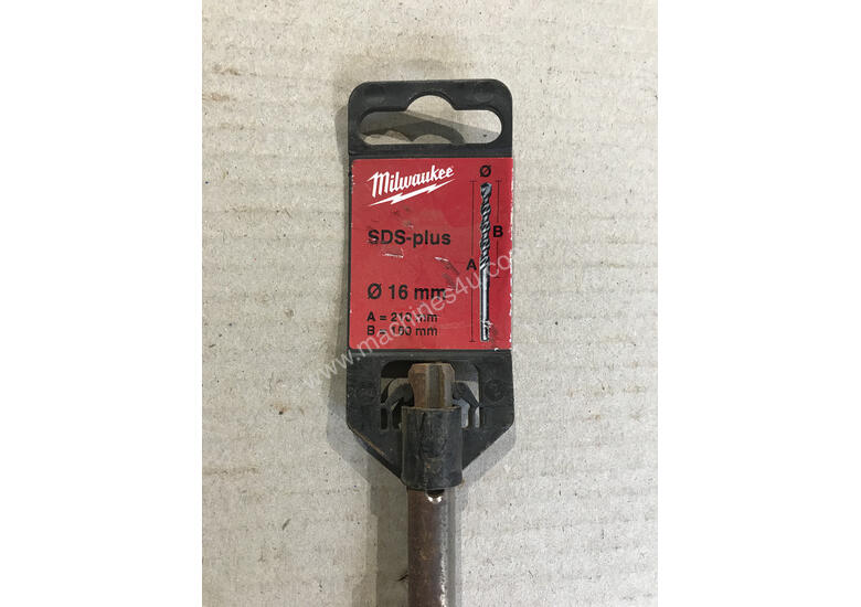 New Milwaukee Milwaukee 16mm X 210mm SDS-plus Masonry Concrete Drill ...