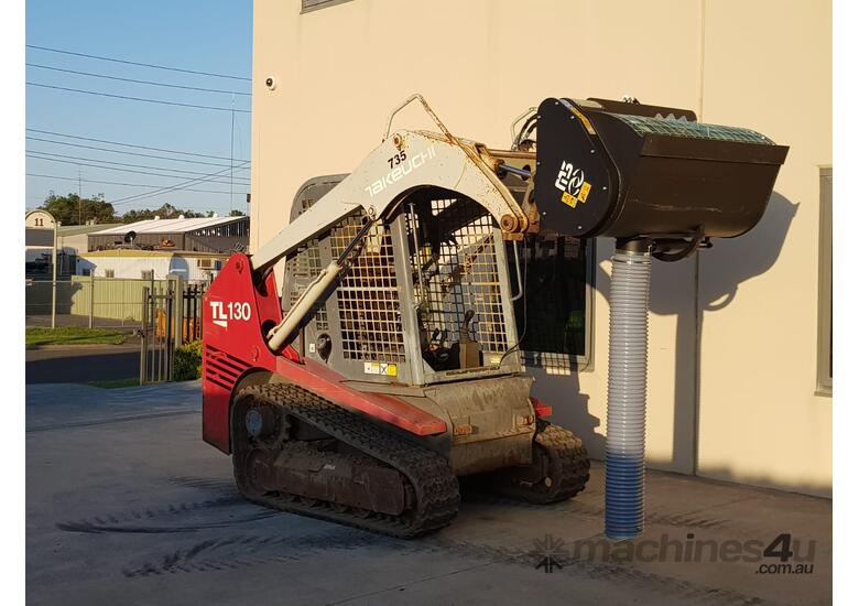 caption M3 Concrete Mixing Bucket Attachment