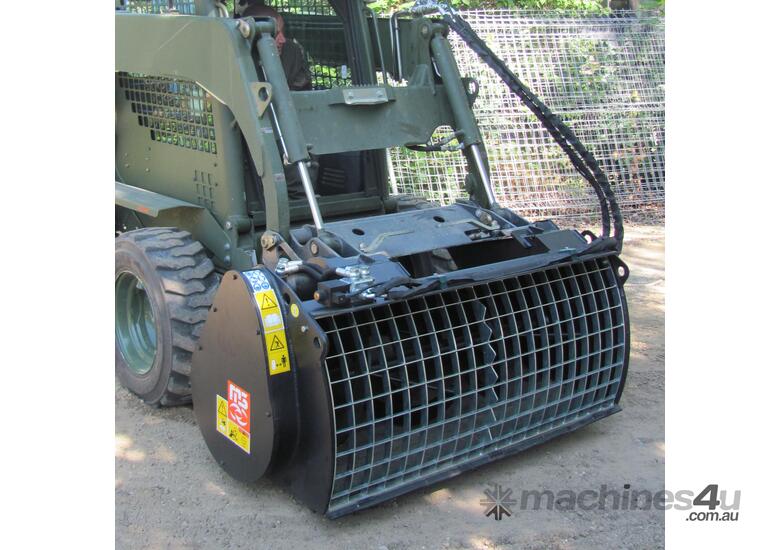 caption M3 Concrete Mixing Bucket Attachment