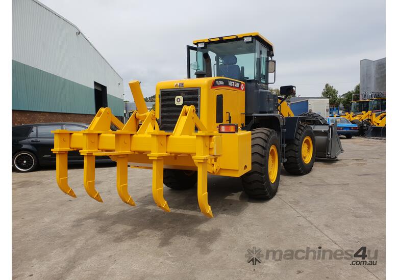 caption Victory VL360E Wheel Loader with Rippers