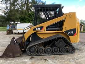 CAT 247B MTL 3.2T Track Loader 1327hrs with DIGGA 4in1  - picture0' - Click to enlarge