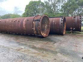 Pipe 2500 mm ID, x 10 m, 30 mm wall thickness  Flanged ends. - picture0' - Click to enlarge