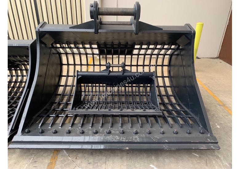 caption SIEVE BUCKET 40 TONNE SYDNEY BUCKETS