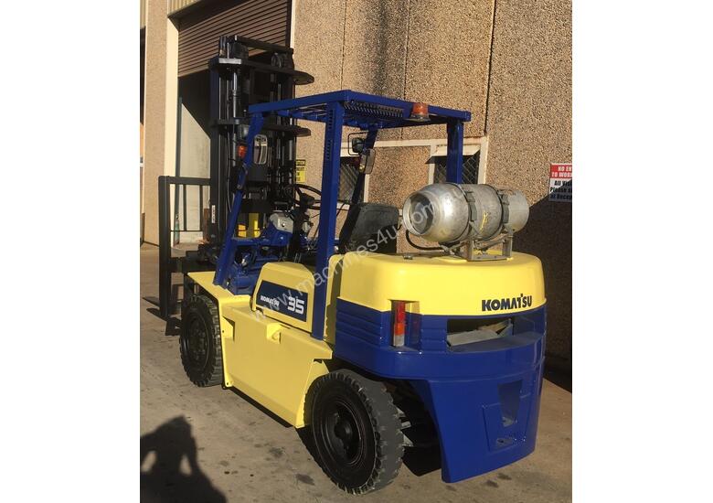 Used Komatsu 3 5 Ton Low Hours Forklift Under 10k Counterbalance Forklifts In Listed On Machines4u
