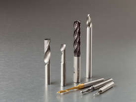 SOLID CARBIDE SINGLE FLUTE ROUTER CUTTERS - SUITABLE FOR ALL CNC PROFILE MACHINING CENTRES - picture0' - Click to enlarge