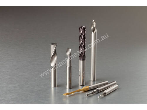 SOLID CARBIDE SINGLE FLUTE ROUTER CUTTERS - SUITABLE FOR ALL CNC PROFILE MACHINING CENTRES