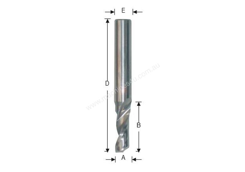 caption SOLID CARBIDE SINGLE FLUTE ROUTER CUTTERS - SUITABLE FOR ALL CNC PROFILE MACHINING CENTRES