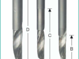 SOLID CARBIDE SINGLE FLUTE ROUTER CUTTERS - SUITABLE FOR ALL CNC PROFILE MACHINING CENTRES - picture2' - Click to enlarge