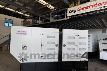 206kVA silenced generator set - Aluminium Canopy