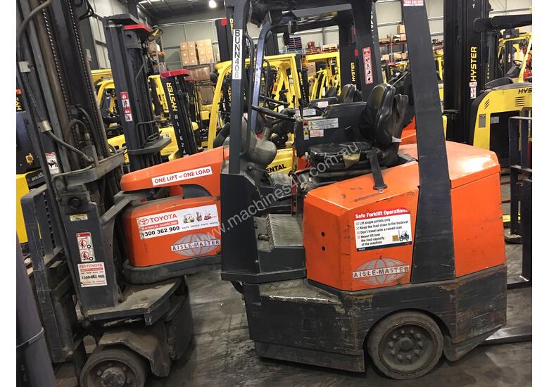 Used Aisle Master 2 0t Battery Electric Narrow Aisle Forklift Side Loader Forklift In Listed On Machines4u