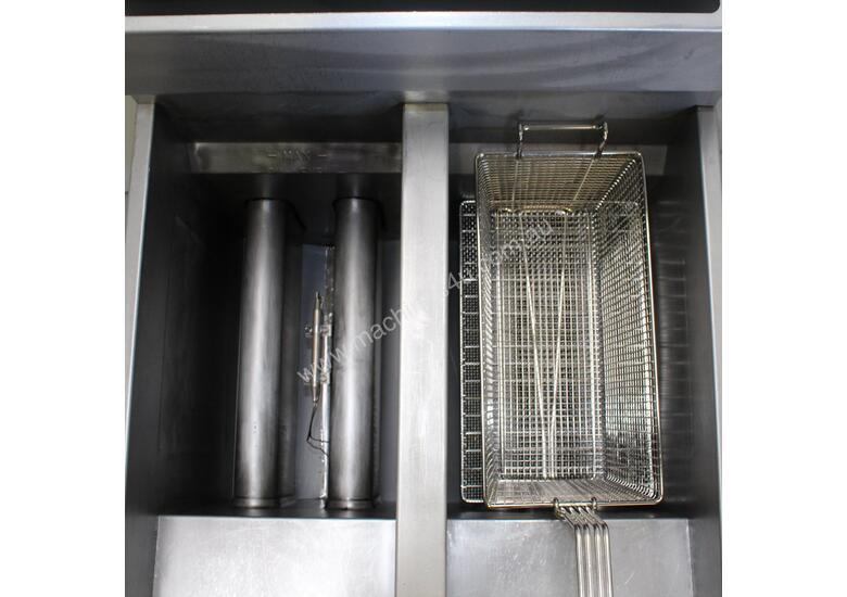 caption FED RC400TE Split Pan Fryer