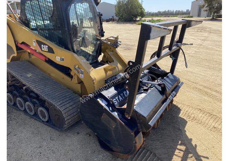 caption Fecon mulcher BH-74 done very little work
