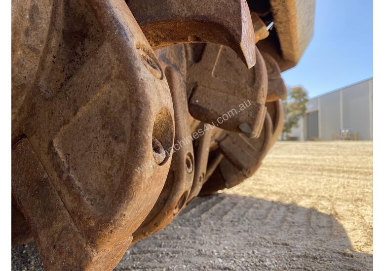 caption Fecon mulcher BH-74 done very little work