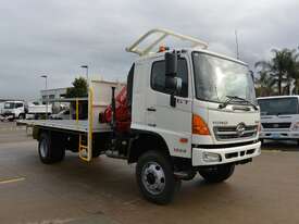 2017 HINO GT 500 - 4X4 - Truck Mounted Crane - Tray Truck - picture0' - Click to enlarge