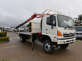 2017 HINO GT 500 - 4X4 - Truck Mounted Crane - Tray Truck - picture0' - Click to enlarge