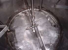 Stainless Steel Mixing Tank (Vertical), Capacity: 2,000Lt - picture2' - Click to enlarge