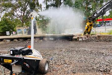 Leotech Motofog 30-35m Dual Jet Diesel Powered Dust Suppression System