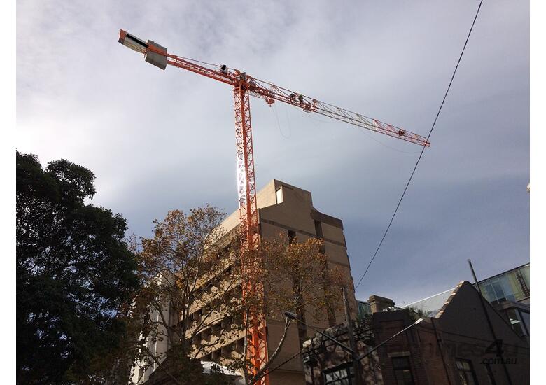 caption 2015 Potain MCT85 Tower Crane