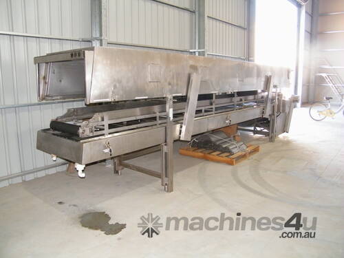 6.3 metre  snap freeze  conveyor drier 