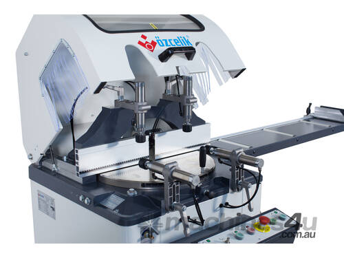 caption OZ MACHINE 600mm blade auto rising Mitresaw. SAVE $2710 + GST