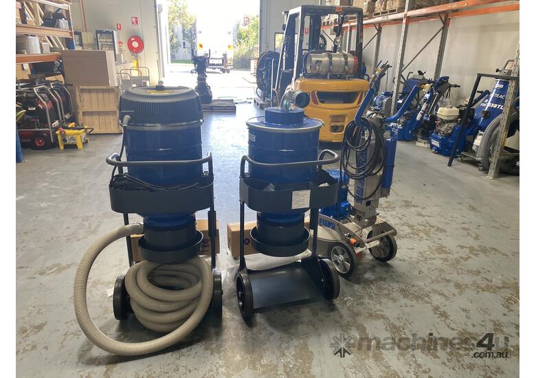 New Blastrac Concrete Floor Grinder Dust collector and Seperator