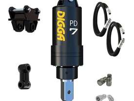 Digga PD7 Auger Drive for Mini Excavators up to 7.5T - picture0' - Click to enlarge