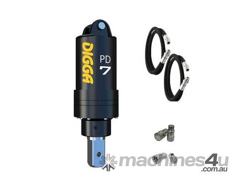 Digga PD7 Auger Drive for Mini Excavators up to 7.5T