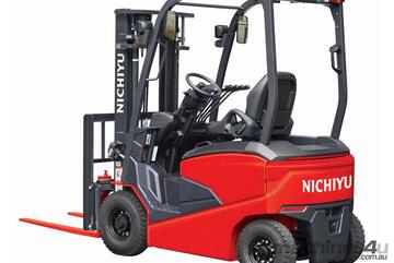   Nichiyu 4 Wheel 2.5T Electric Counterbalance Forklift