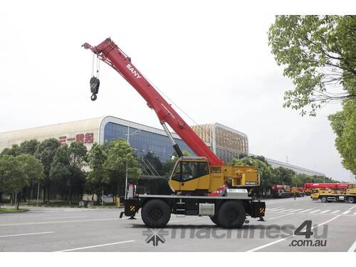 caption SANY SRC400C1 Rough Terrain Cranes