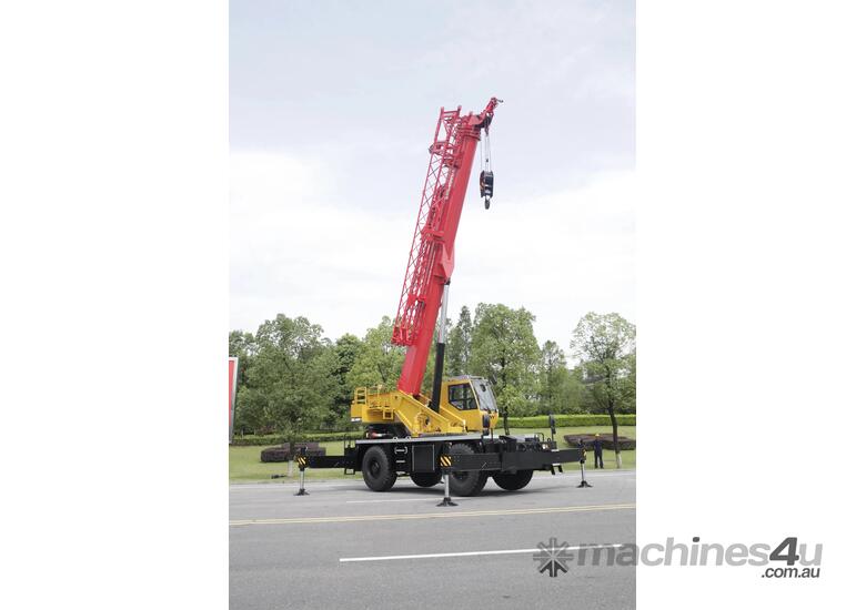 caption SANY SRC400C1 Rough Terrain Cranes