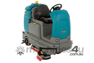 Compact Battery-Powered Ride-on Scrubber