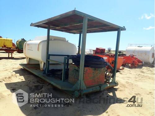 SKID MOUNTED DIESEL TANK & PUMP