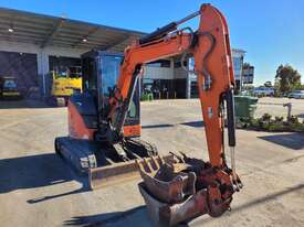 2017 HITACHI ZX38U 4t EXCAVATOR WITH FULL A/C CAB, HITCH AND BUCKETS  - picture2' - Click to enlarge