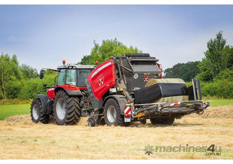 caption Hay Baler: Massey Ferguson RB 4160V - Variable Chamber