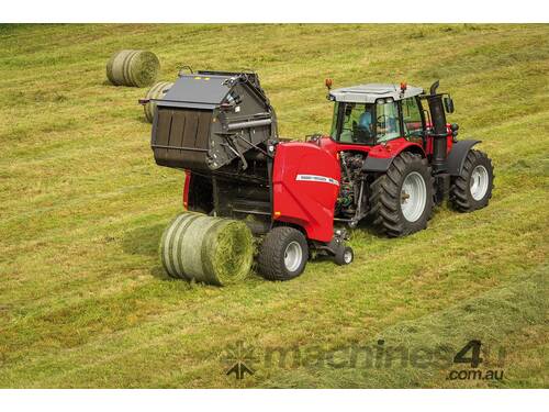 caption Hay Baler: Massey Ferguson RB 4160V - Variable Chamber