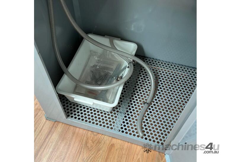 caption *Shop Soiled* Glue Spreader with Fixed Base (Two Head) Semi Automatic 9033X by Pizzi