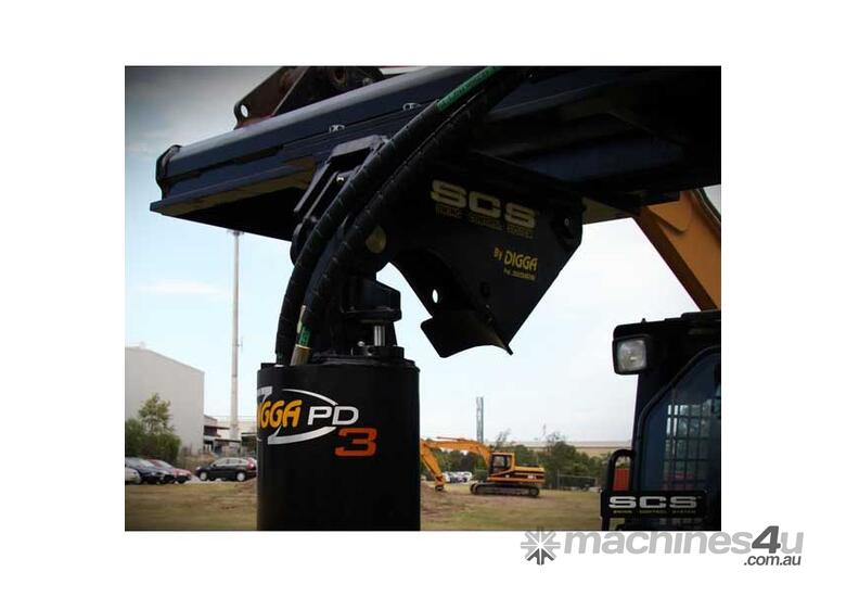 caption Digga Swing Control (SCS) Improves Operator Efficiency & Effectiveness