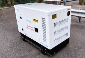 8KVA Silenced Diesel Generator 240V