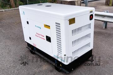 8KVA Silenced Diesel Generator 240V
